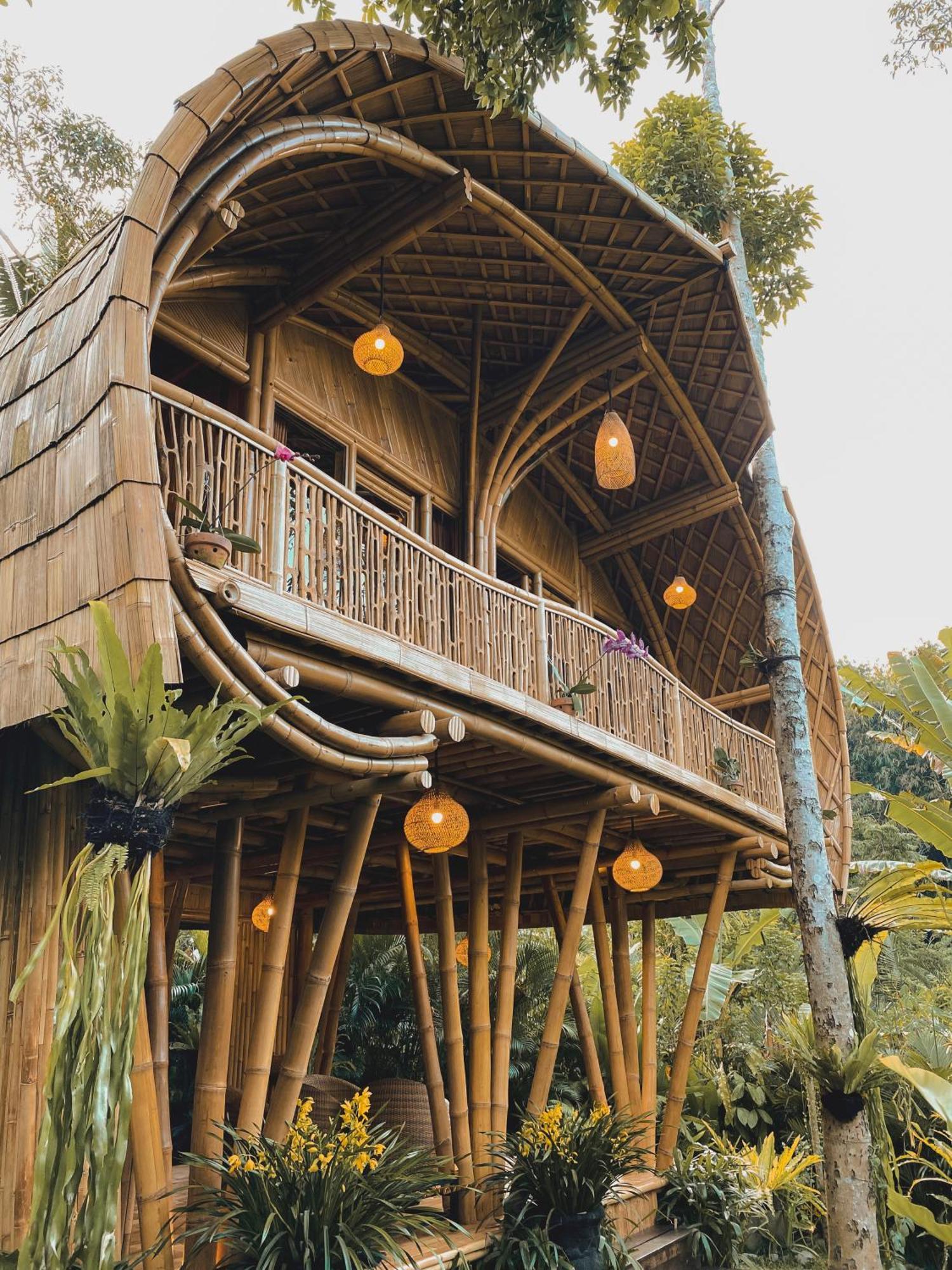 Alamvaya Bali Bamboo House Βίλα Sidemen  Εξωτερικό φωτογραφία