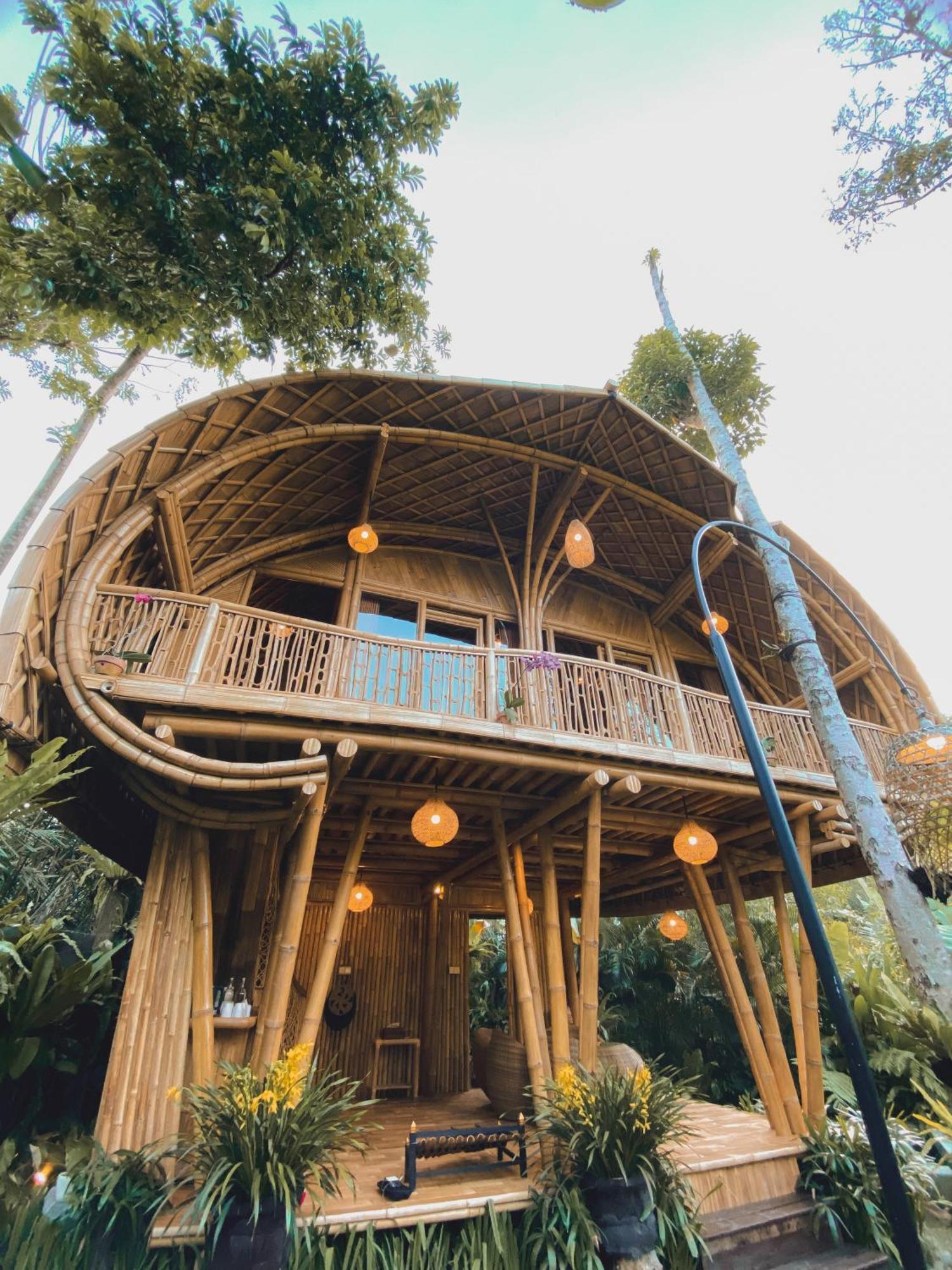 Alamvaya Bali Bamboo House Βίλα Sidemen  Εξωτερικό φωτογραφία