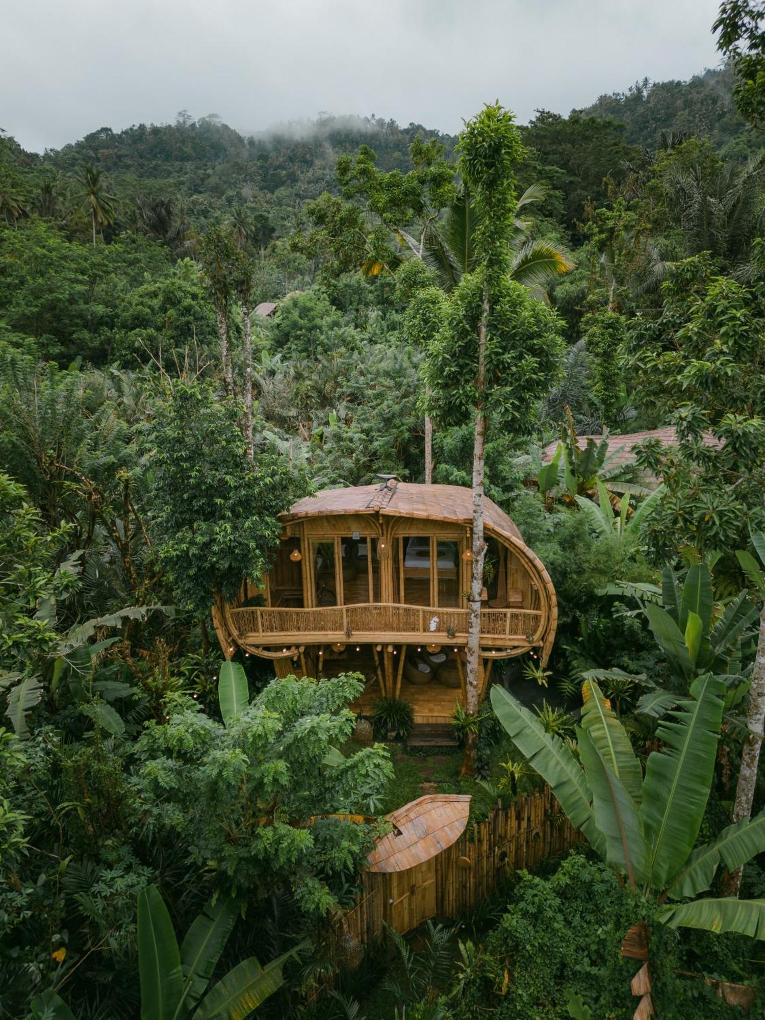 Alamvaya Bali Bamboo House Βίλα Sidemen  Εξωτερικό φωτογραφία