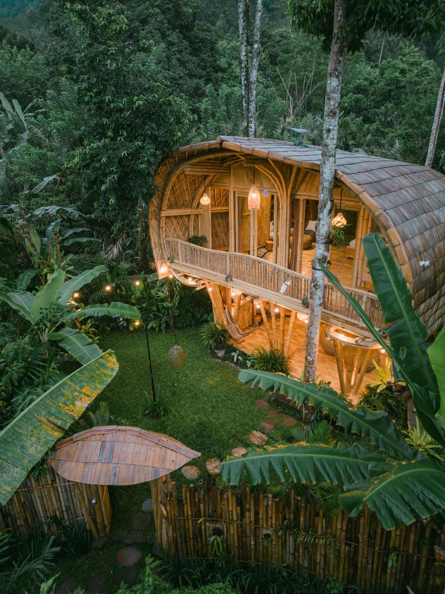 Alamvaya Bali Bamboo House Βίλα Sidemen  Εξωτερικό φωτογραφία
