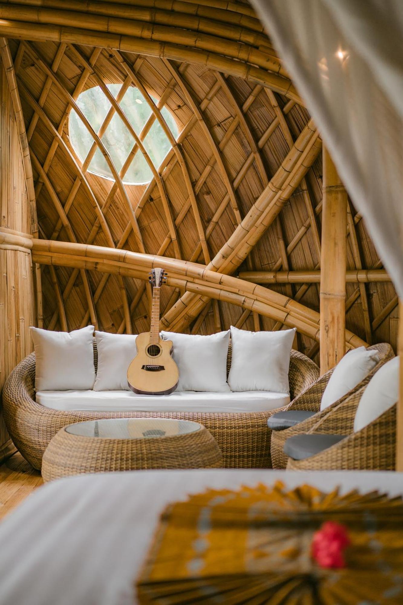 Alamvaya Bali Bamboo House Βίλα Sidemen  Εξωτερικό φωτογραφία