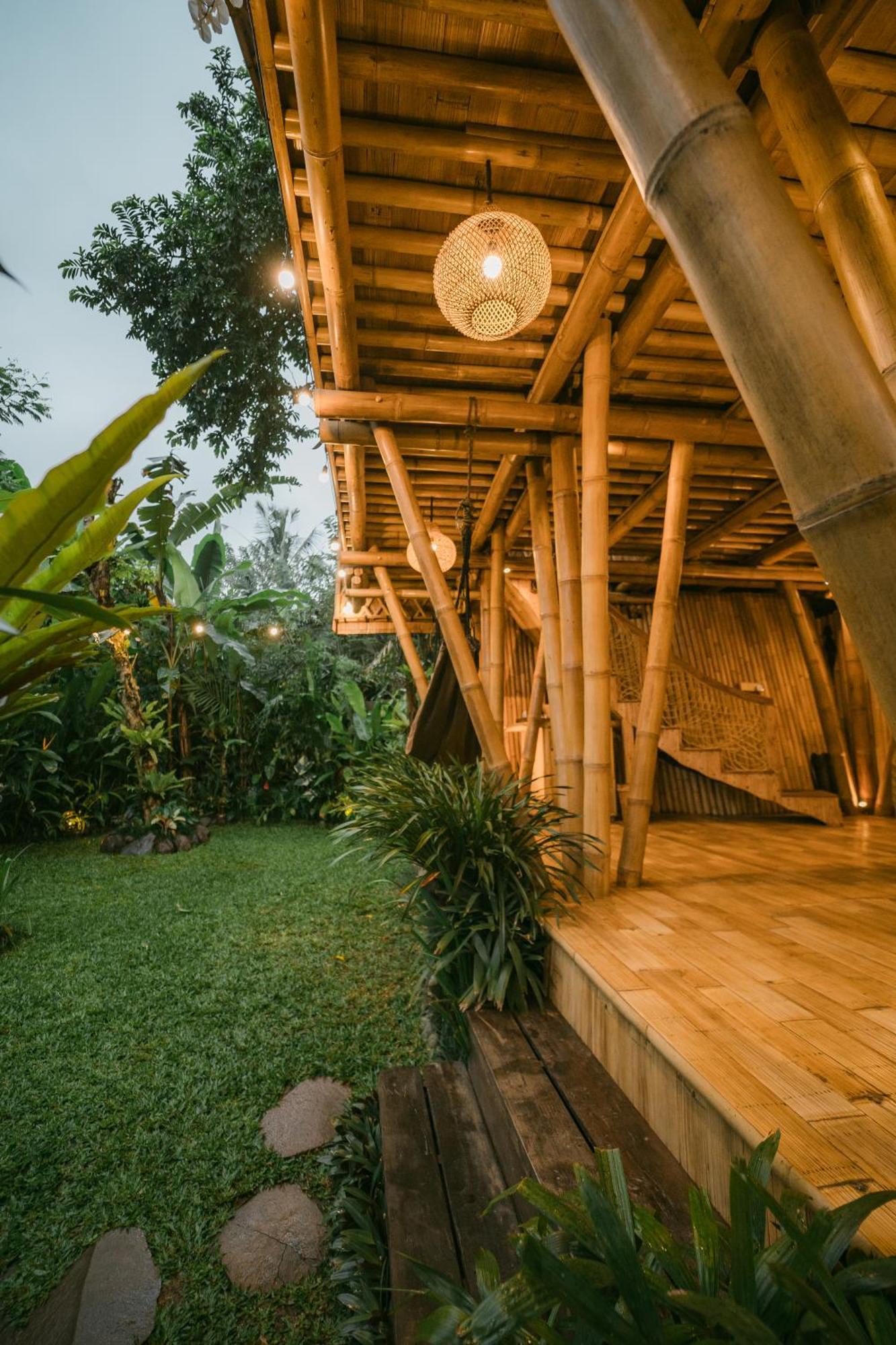 Alamvaya Bali Bamboo House Βίλα Sidemen  Εξωτερικό φωτογραφία