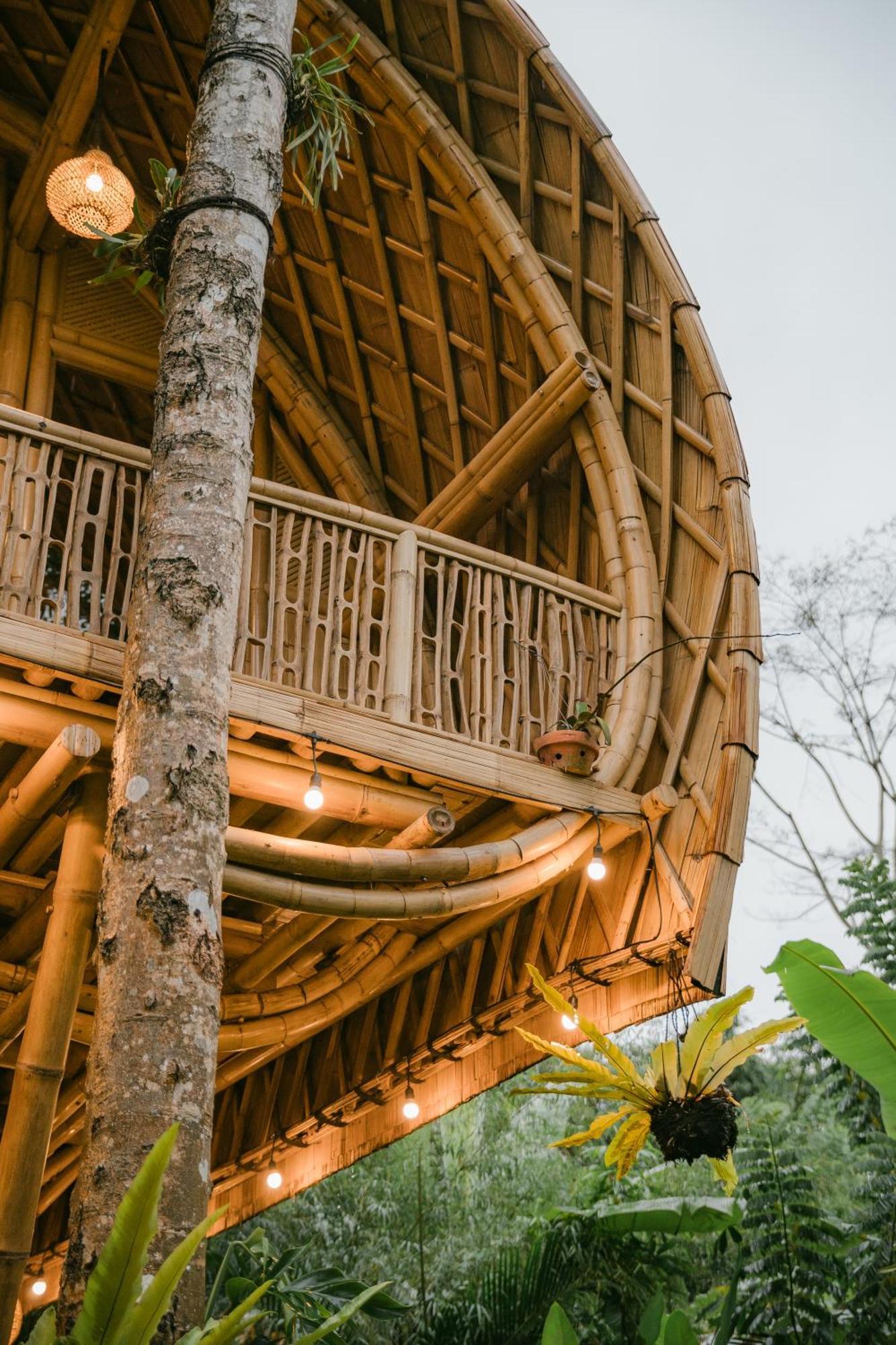 Alamvaya Bali Bamboo House Βίλα Sidemen  Εξωτερικό φωτογραφία