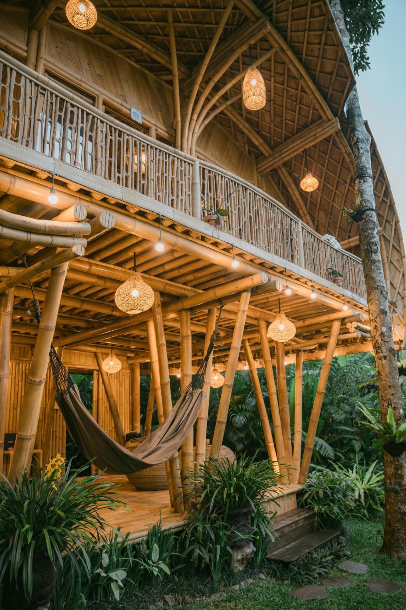 Alamvaya Bali Bamboo House Βίλα Sidemen  Εξωτερικό φωτογραφία