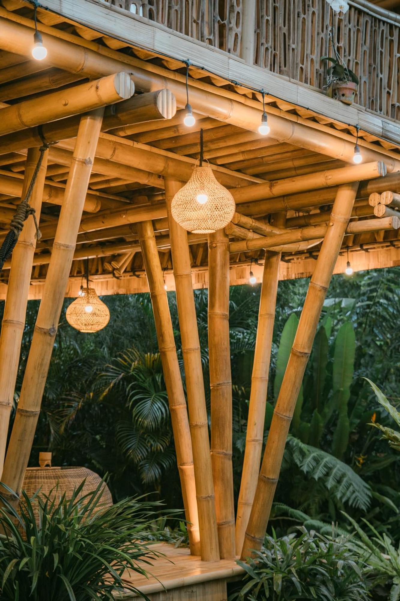 Alamvaya Bali Bamboo House Βίλα Sidemen  Εξωτερικό φωτογραφία