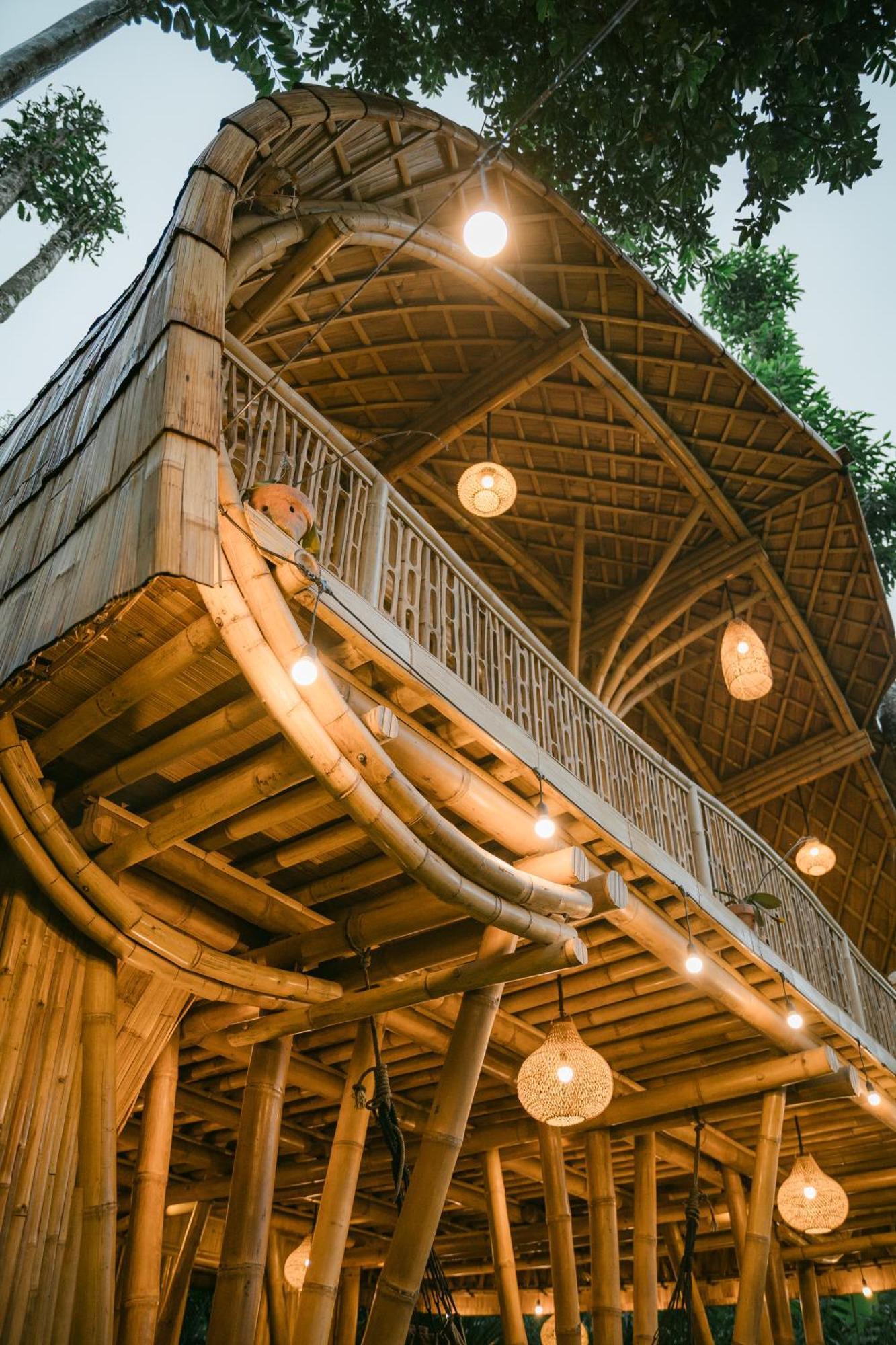 Alamvaya Bali Bamboo House Βίλα Sidemen  Εξωτερικό φωτογραφία