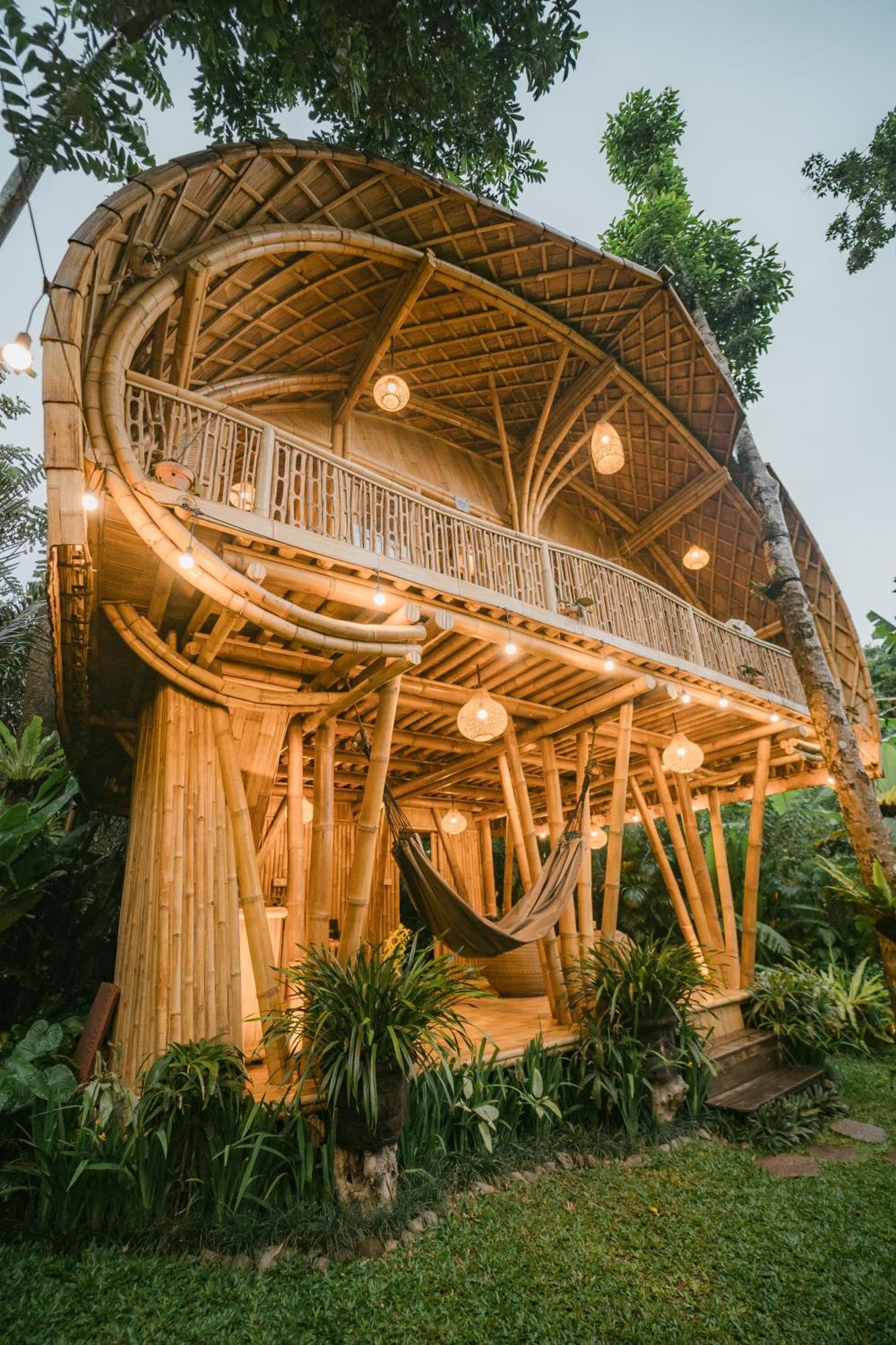 Alamvaya Bali Bamboo House Βίλα Sidemen  Εξωτερικό φωτογραφία