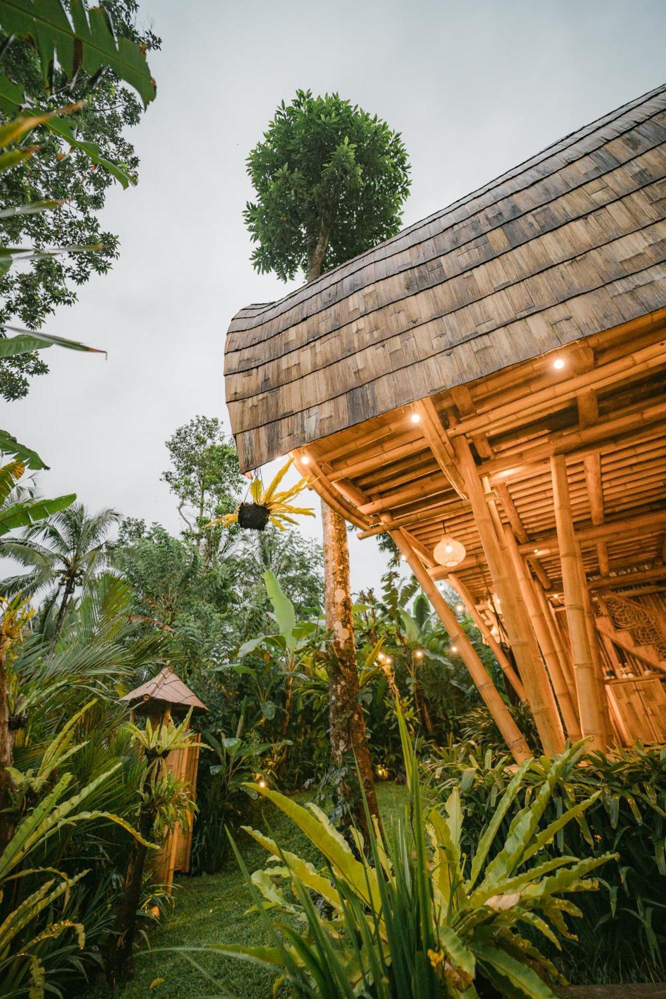 Alamvaya Bali Bamboo House Βίλα Sidemen  Εξωτερικό φωτογραφία