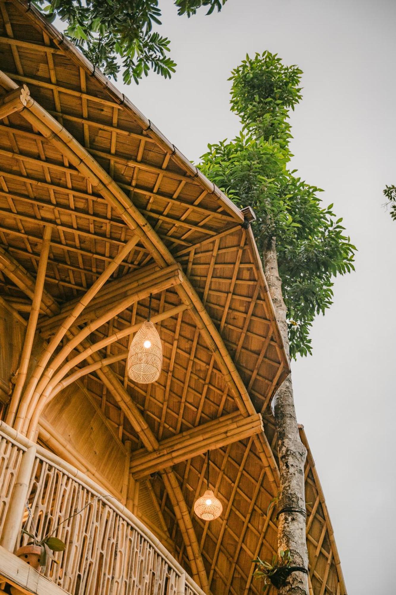 Alamvaya Bali Bamboo House Βίλα Sidemen  Εξωτερικό φωτογραφία